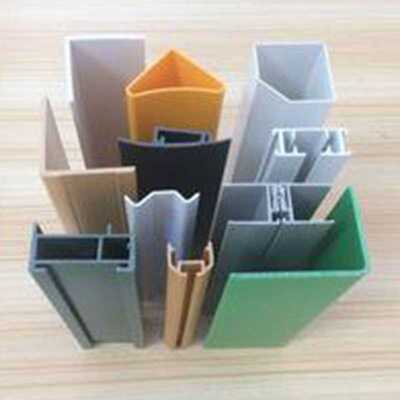 Customized upvc plastic extrusion and co-extrusion pvc profi