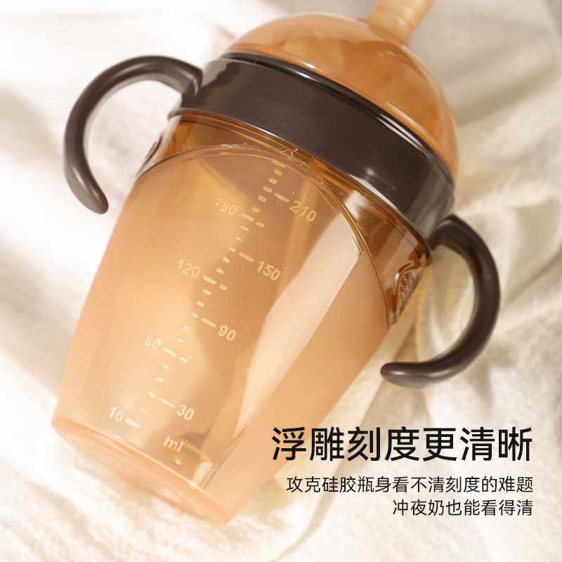 食品级硅胶奶瓶72广口径通配世喜奶嘴吸水嘴一口吸鸭嘴吸管72奶瓶,婴童用品,奶瓶,淘宝优惠券,粉丝福利购,淘宝优惠卷