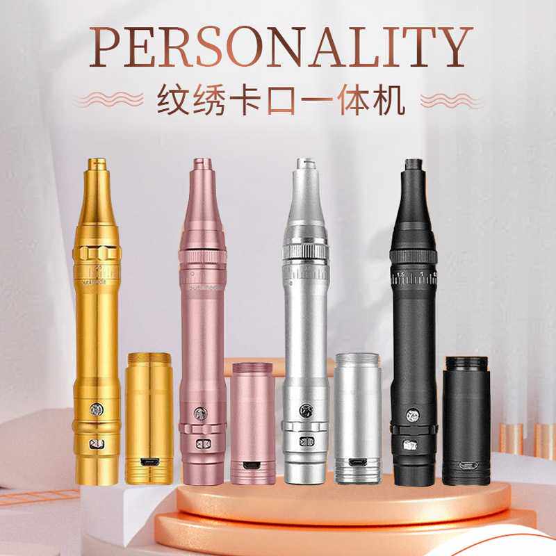纹绣机器漂唇机雾眉一体机 多功能全抛式卡扣美容仪器 纹身机