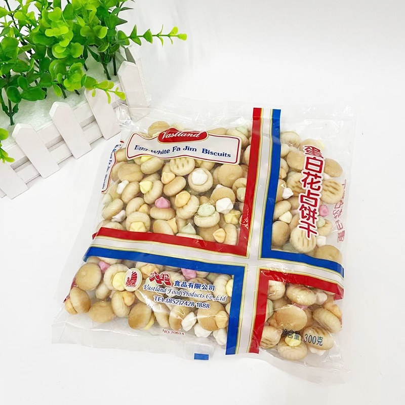 大地蛋白花占餅干8090后懷舊零食
