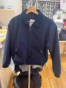 BrandyGirl新款美式复古短款修身bm夹克外套女休闲百搭翻领上衣潮
