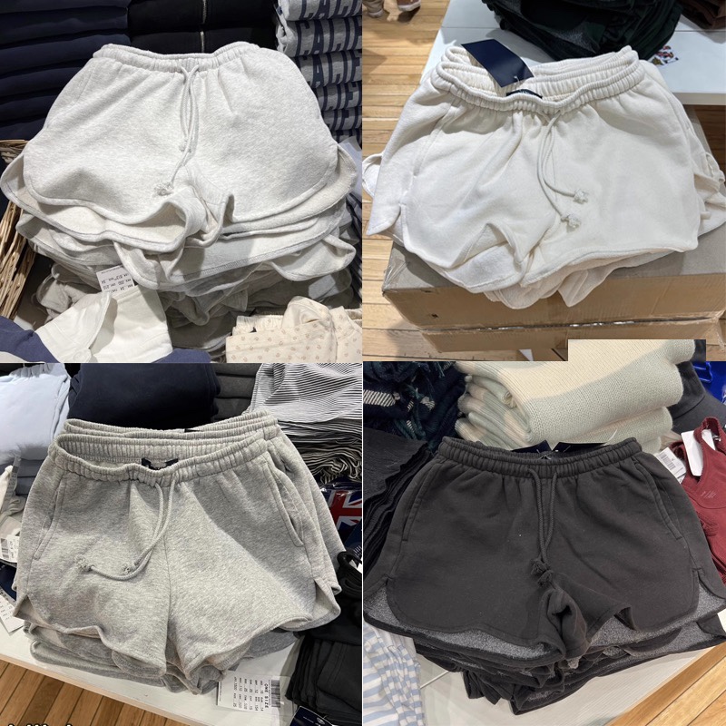 美式高腰bm短裤系带热裤运动裤