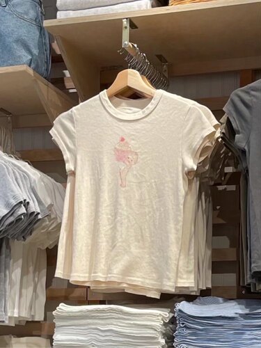 brandymelville新款印花短袖