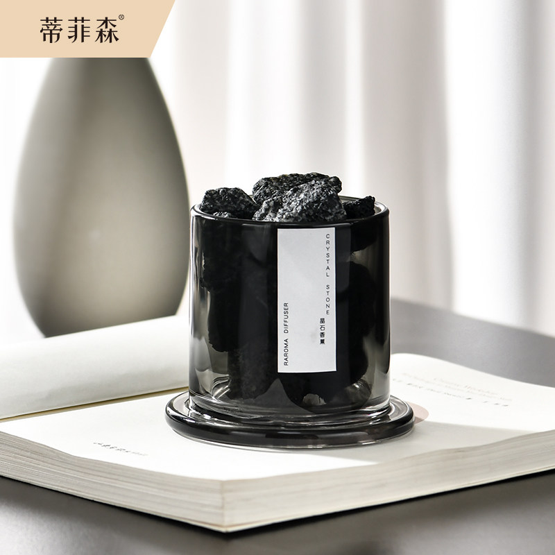 蒂菲森香薰晶石扩香石礼盒摆件家用无火熏香精油房间卧室加香除味