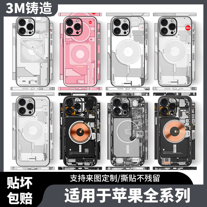 适用苹果iphone13/14/15 pro max手机改色膜1