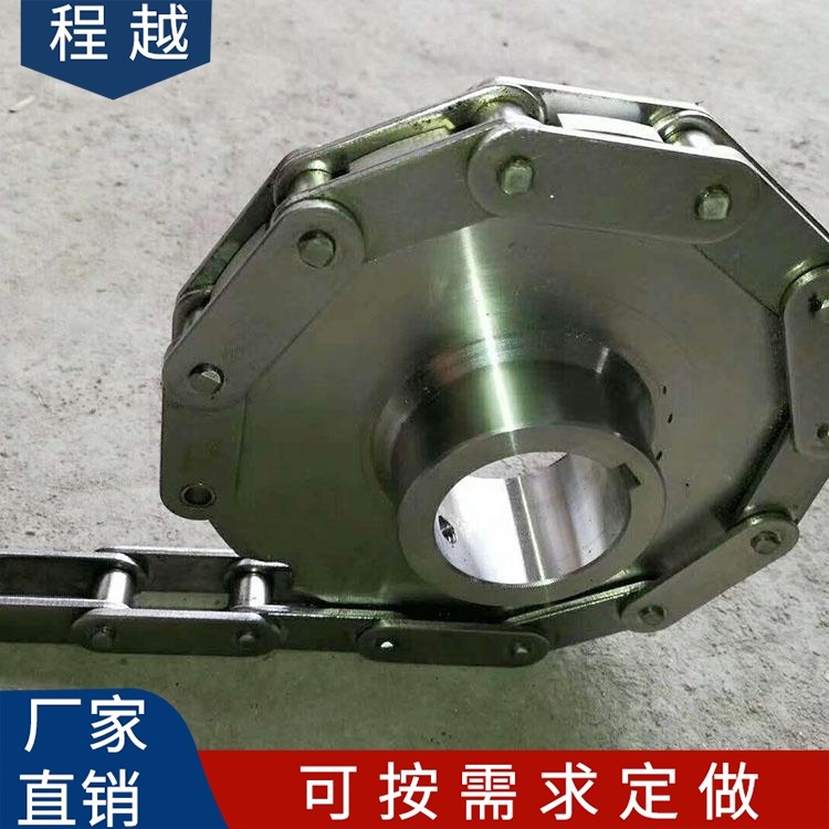 链轮链条碳钢机械传动单排双排08b4分链轮齿轮键槽不锈钢链轮定做