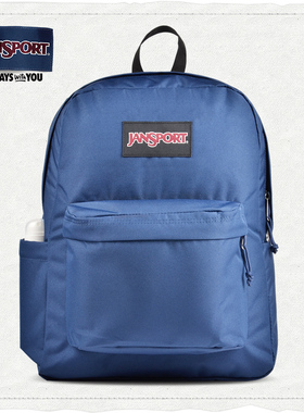 JanSport 杰斯伯 双肩包电脑包男校园风学生书包女式背包4QUE系列
