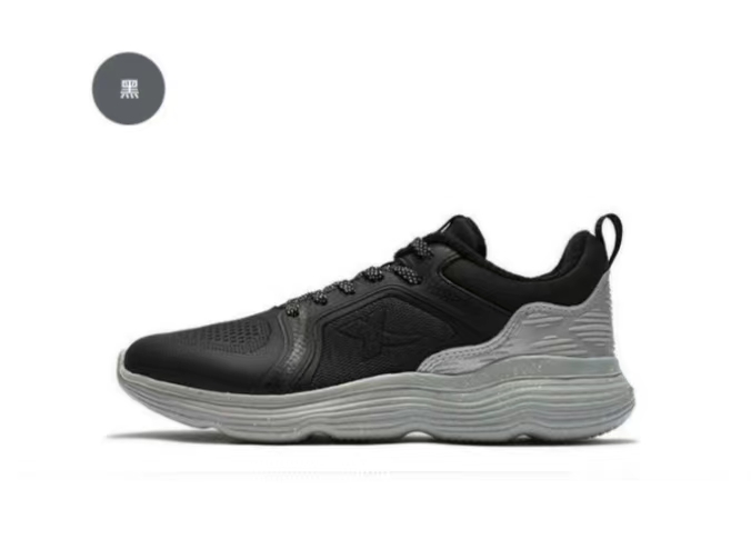 特步女鞋运动鞋2019冬季新款革面防水轻便耐磨综训鞋982418520693