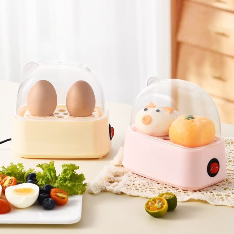 小型迷你蒸蛋器家用多功能宝宝辅食蒸煮鸡蛋机1人早餐神器上班族