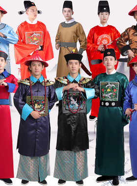 明清朝古装男官服一品大臣官袍太监公公宫廷捕快带刀侍卫古代兵服