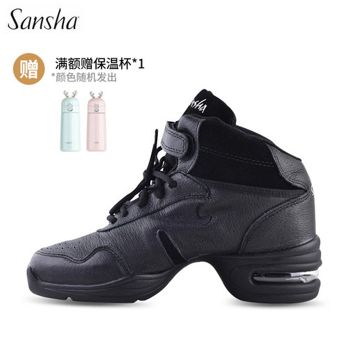 sansha法国三沙穿外软底舞蹈鞋