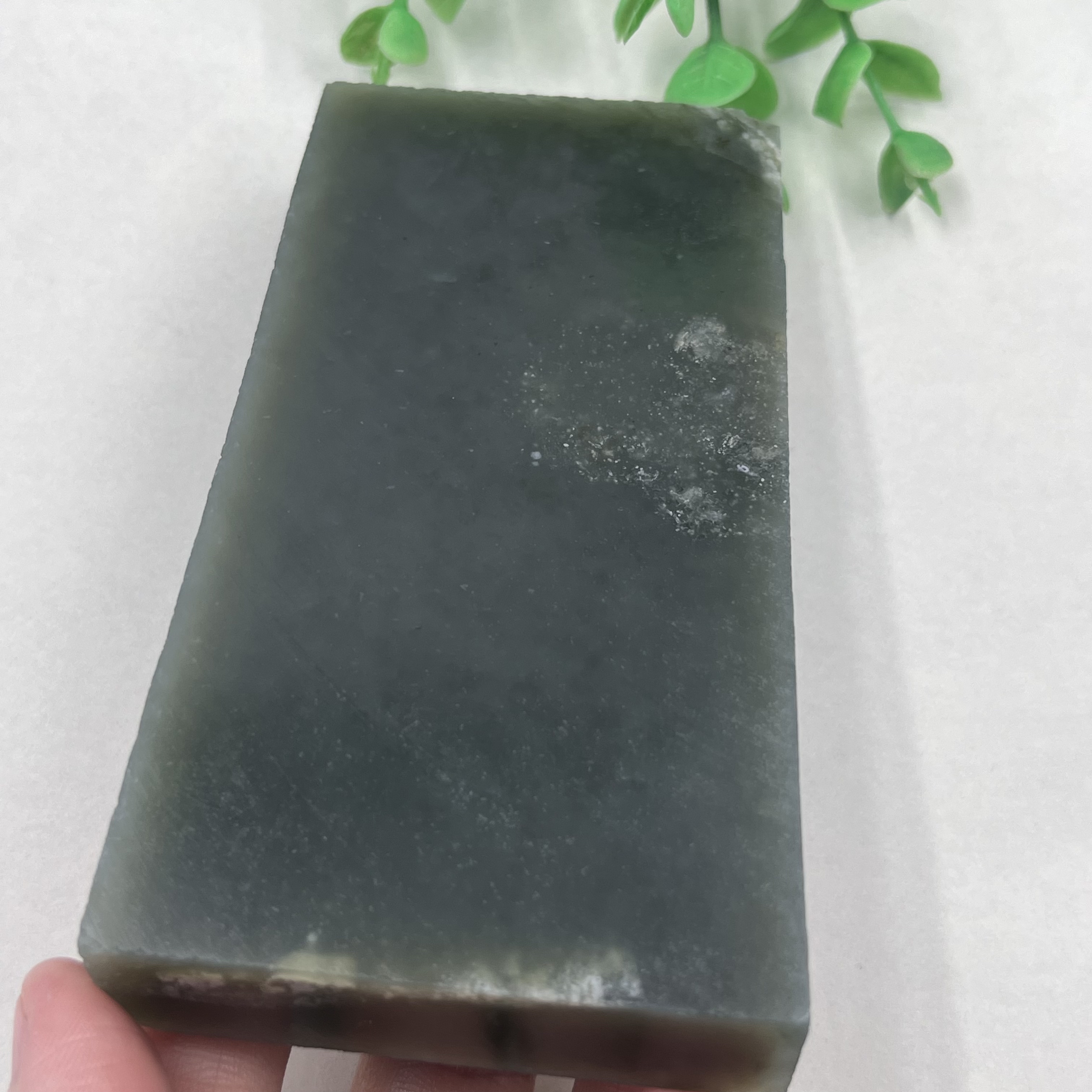新疆和田玉且末牌子料边角料玉石料DIY珠子下脚料包邮292克ta