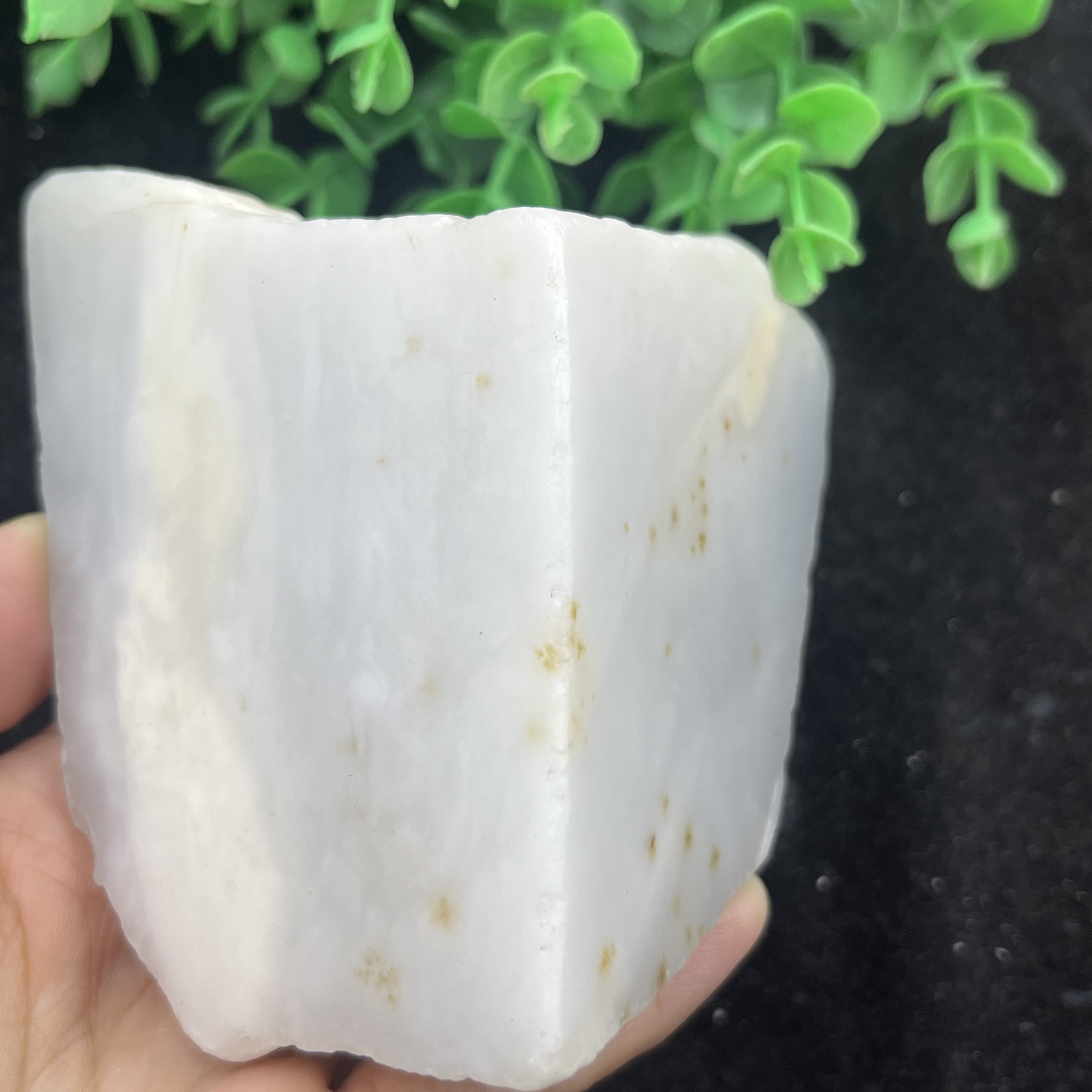 新疆和田玉白玉把件边角料玉石料下脚料毛料DIY材料包邮458克xa