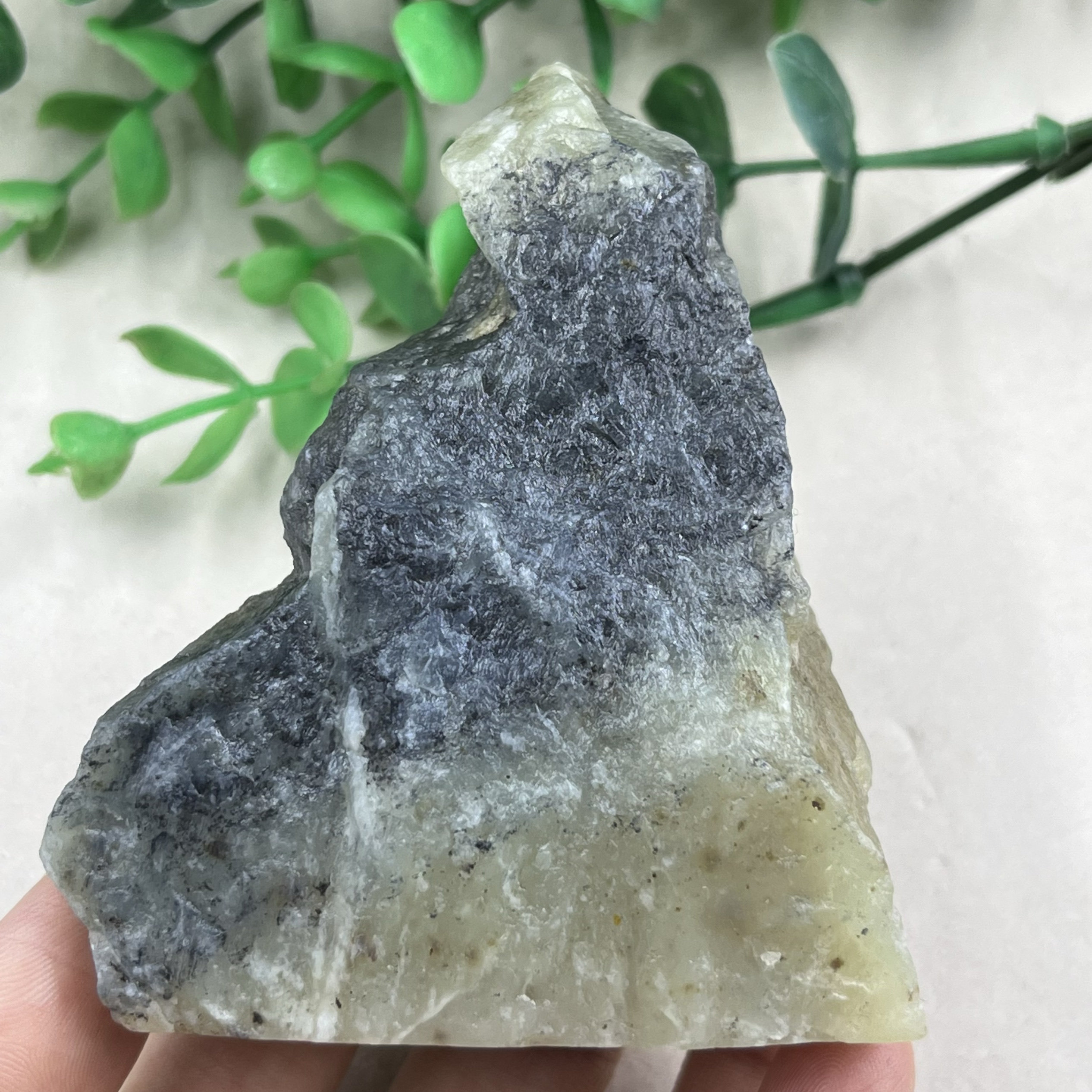 新疆和田玉糖玉青花鱼缸造景玉石料摆件边角毛料下脚料包邮238克x