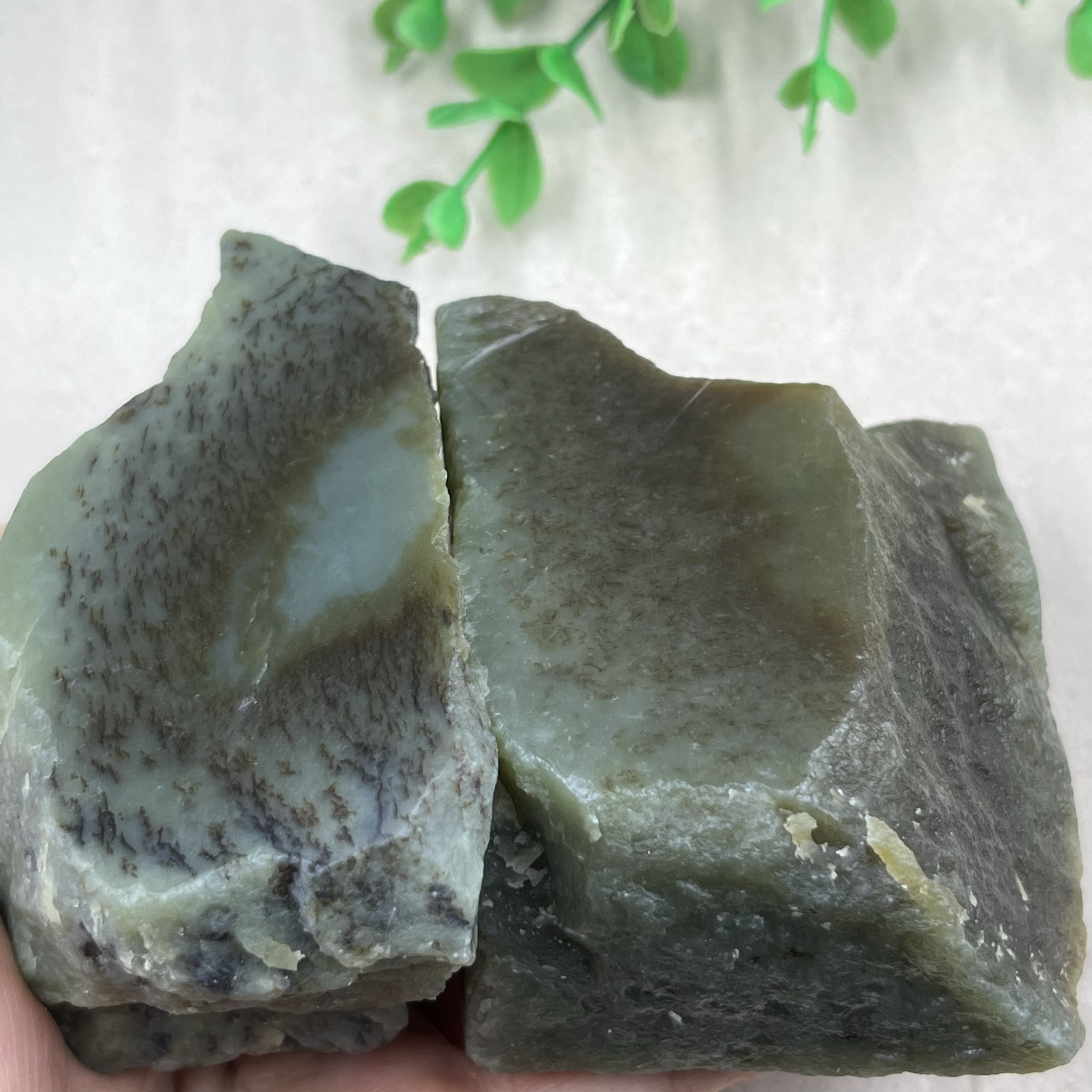 2件价新疆和田玉糖玉且末手把件边角料玉石料下脚料DIY珠子包邮ta