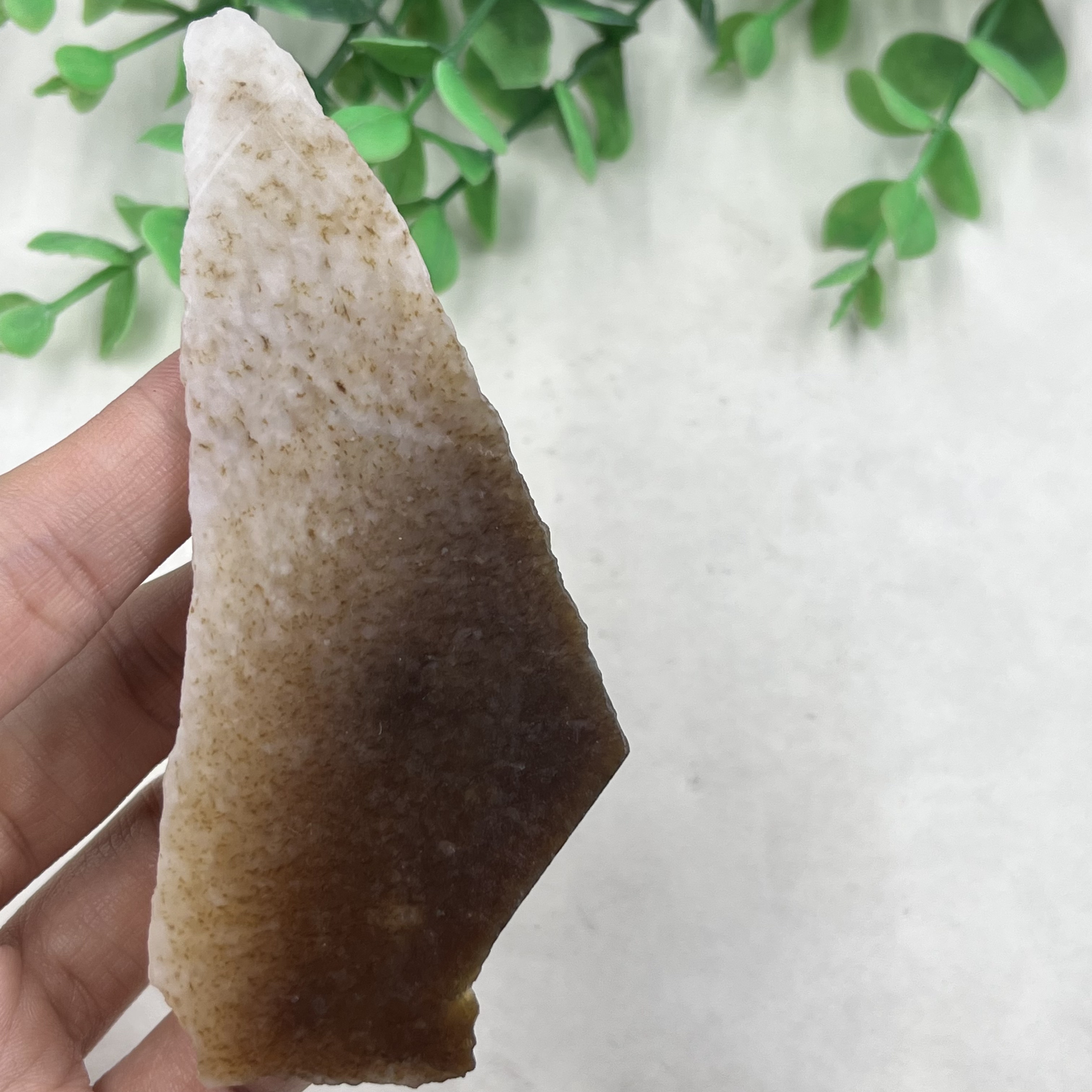 新疆和田玉糖玉且末薄片刮痧板边角料玉石料片料DIY风铃包邮30克x