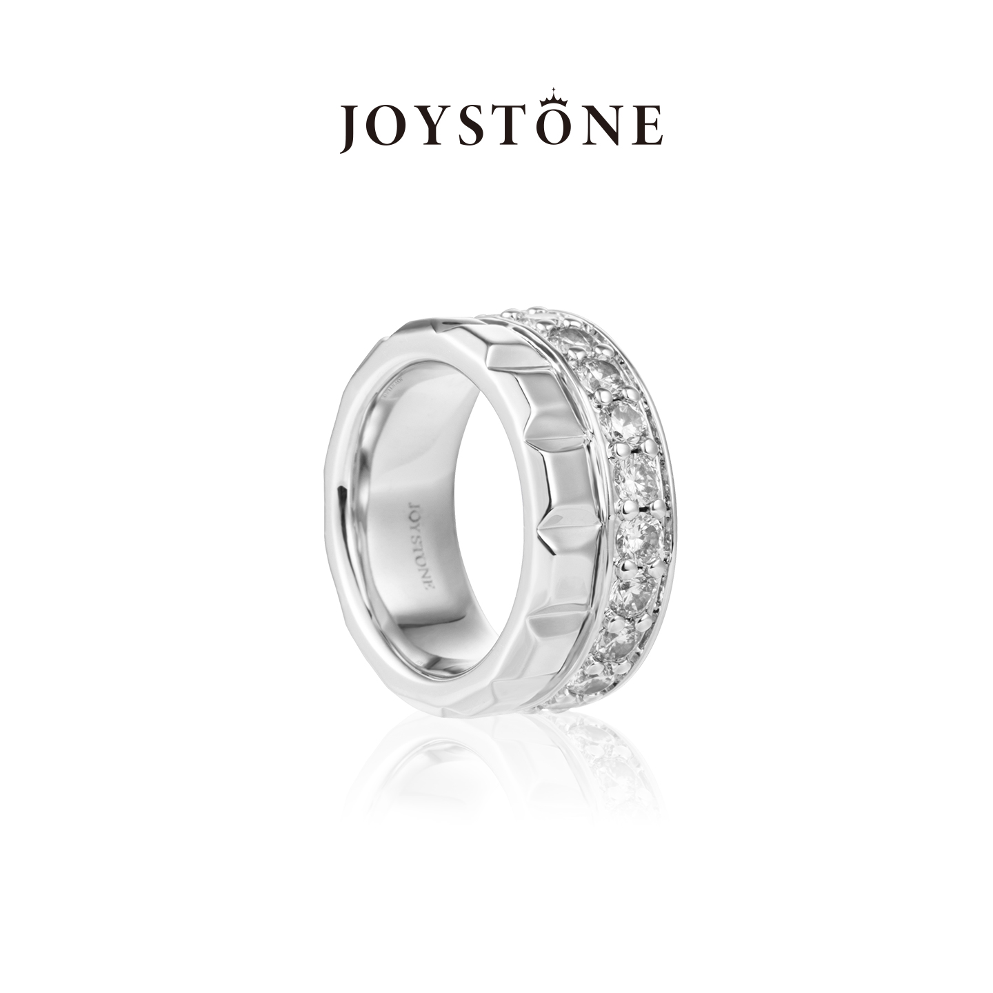 【吴昕同款】JOYSTONE璀璨巧克力戒指欧美百搭高级感情侣戒指