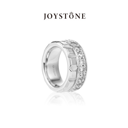 【吴昕同款】JOYSTONE璀璨巧克力戒指欧美百搭高级感情侣戒指