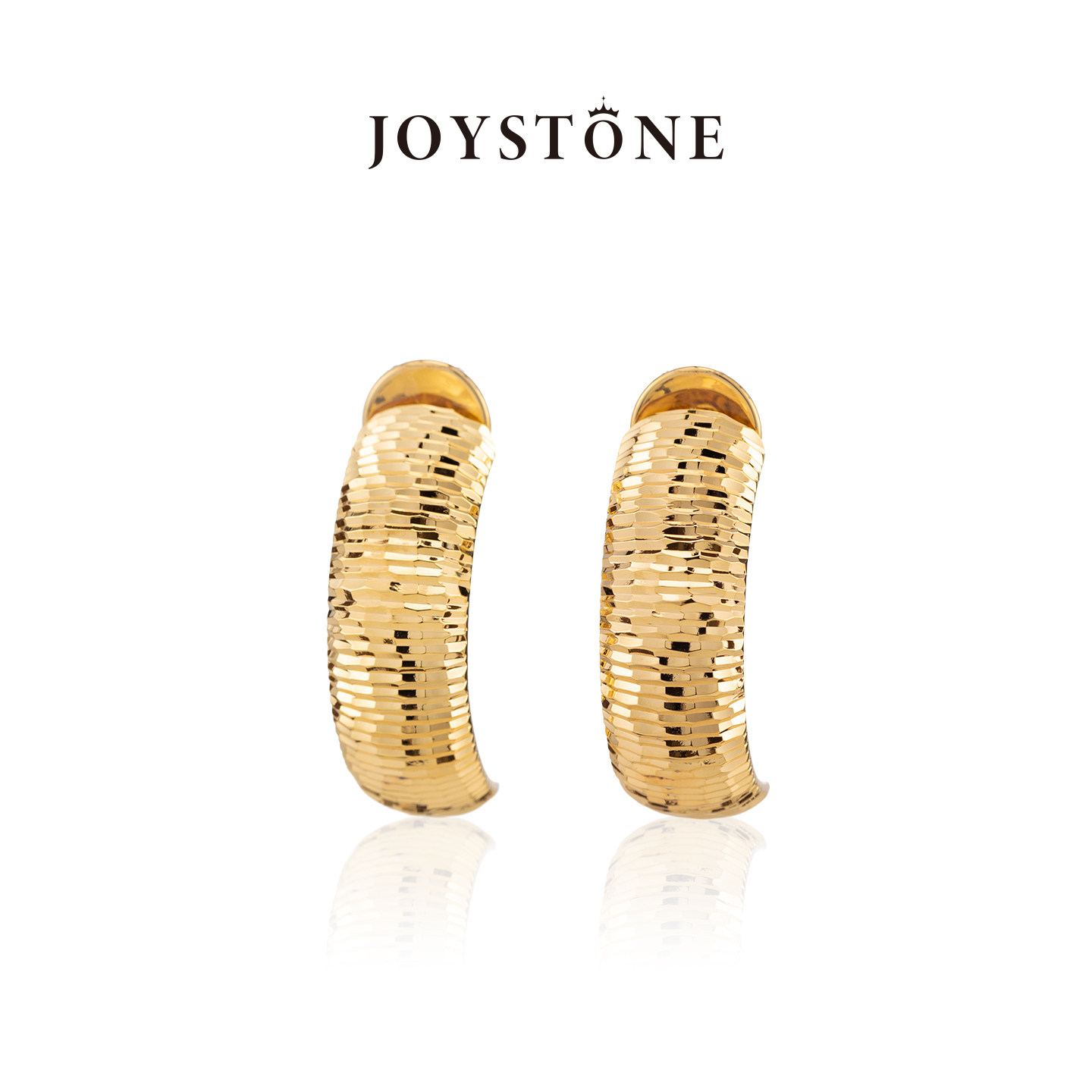 【万茜同款】JOYSTONE 银河耳圈 欧美小众切割工艺高级耳饰礼物