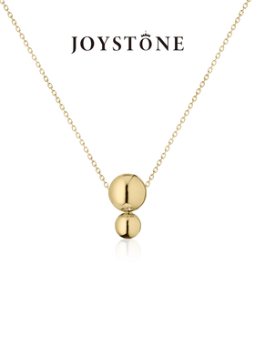 JOYSTONE x Diva 意大利月蚀项链 18K镀金气质小众优雅复古锁骨链