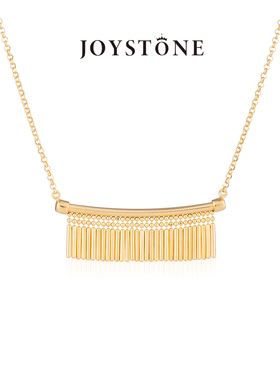 JOYSTONE 意大利月下探戈系列｜925银小裙摆Hemline·流苏项链女