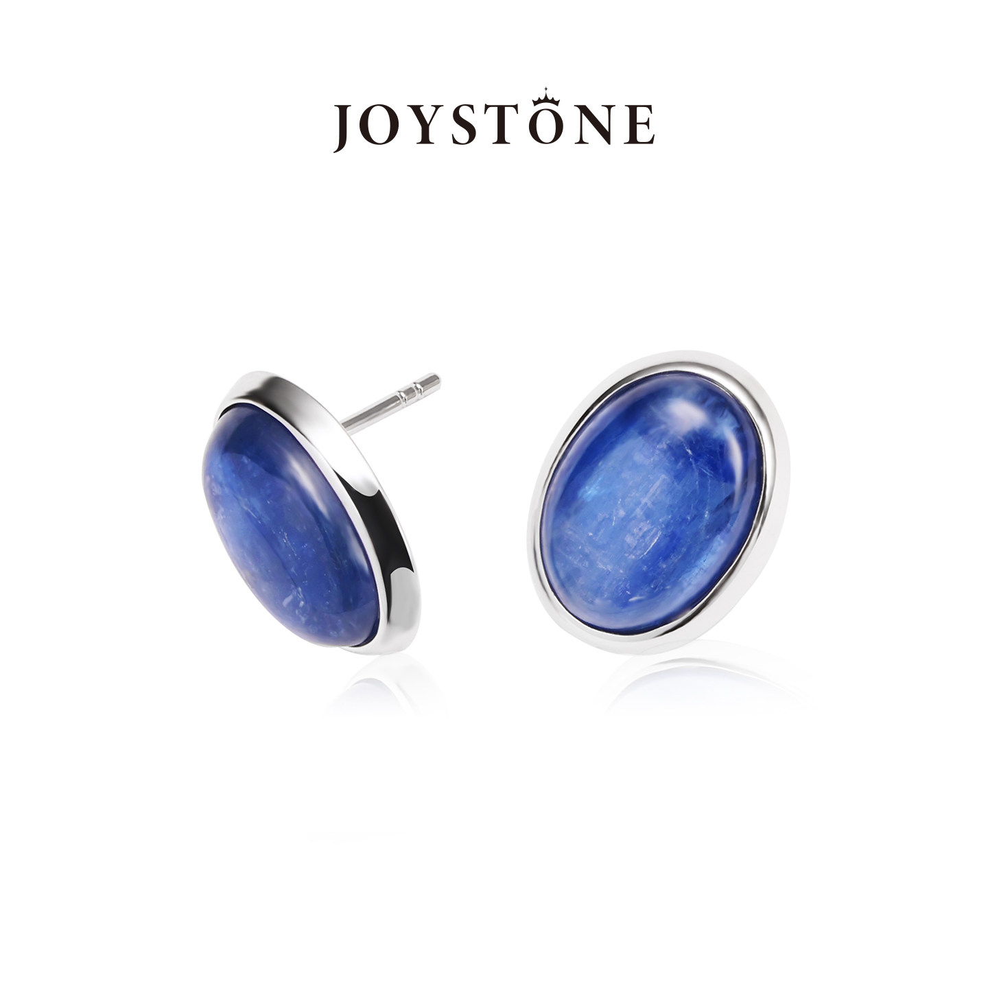 【房东的猫同款】JOYSTONE 新中式蓝晶之韵耳钉 天然蓝晶石耳饰,饰品/流行首饰/时尚饰品新,耳钉,淘宝优惠券,粉丝福利购,淘宝优惠卷