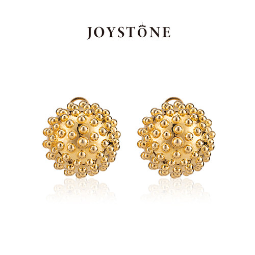 铜镀金Joystone欧美女高级感耳钉