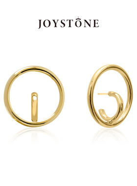 JOYSTONE x Diva意大利星轨耳钉女 欧美夸张耳饰夸张设计小众个性