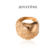 JOYSTONE意大利糖纸戒指小众设计师 18k镀金欧美指环复古优雅简约