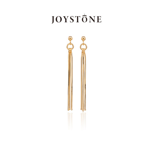 意大利流苏耳环joystone蛇骨女