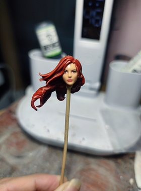 一不小心模玩1/18 3*75女兵人手办头雕3.375寸素体女兵人头雕