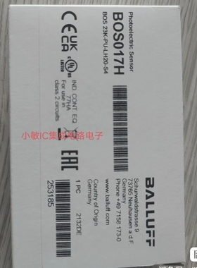 巴鲁夫BOS017H BOS 23K-PU-LH20-S4 光电开关BOS018PBOS00WF询价