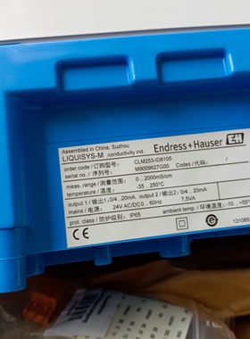 E+H电导率分析仪CLM253-ID8105 CLM223-ID8105 CLS52-A1MV1A1议价