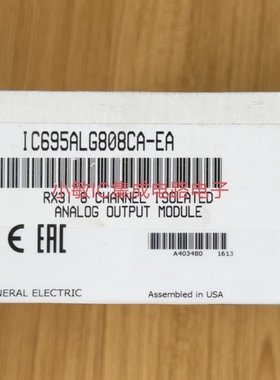美国GE模块IC695ALG808 608 LRE001 ACC400 403 413 CMM004询价