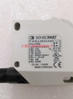 森萨帕特FT 50 RLA-220-S1L8-X01574-41036激光位移传感器