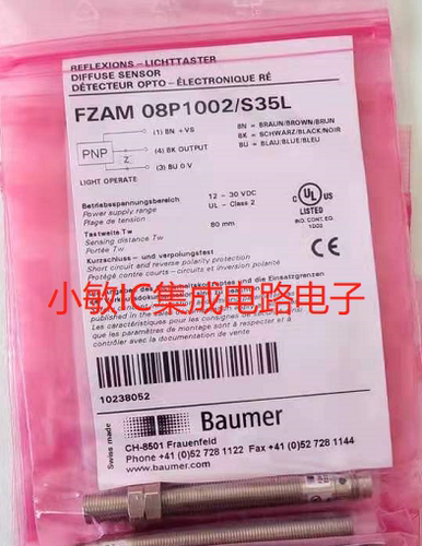 Baumer堡盟 传感器 FVDK 10P67YR N FVDK 10P66YR YS YM YO 0