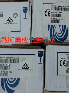 CRESTRON快思聪DIN-4DIMFLV4调光模块 0-10V荧光灯调光模块