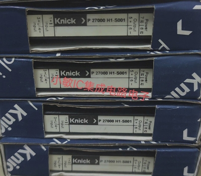 Knick P27000 H1-S001隔离器P15000H1-S004 P27066H1 P15038F1询