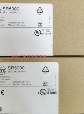 IFM易福门流量传感器SR5900分体式传感器SF6200 SM0504原装现货