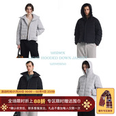 防水防风 Unvesno 90白鸭绒保暖经典 连帽V型排骨轻薄羽绒服