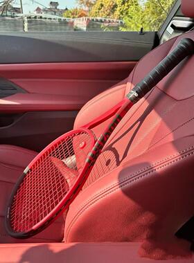 Wilson威尔胜PRO STAFF 97 V14 定制刻字比赛训练网球拍法拉利红