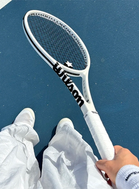 代购WILSON Clash 100L V2威尔胜小银拍定制拍专业比赛训练网球拍
