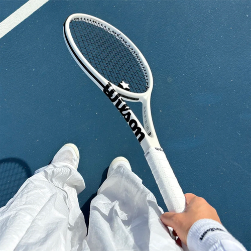 代购WILSON Clash 100L V2威尔胜小银拍定制拍专业比赛训练网球拍
