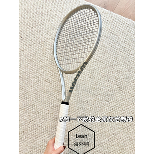 代购Wilson Clash 100L V2 威尔胜网球拍定制 PRO STAFF金属银