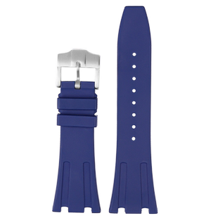 适用AP爱彼皇家橡树橡胶手表带15400/26331/15500折叠扣26mm凹口