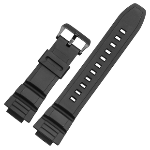 适用卡西欧手表带MCW-100H MCW-110H W-S220HDD-S100胶带树脂表带