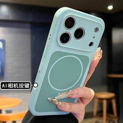 适用苹果17promax液态硅胶手机壳