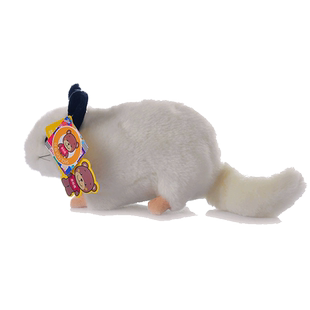 宠美尼 大小老鼠玩偶龙猫伙伴 仓鼠伴侣玩具龙猫性伴侣仿真龙猫