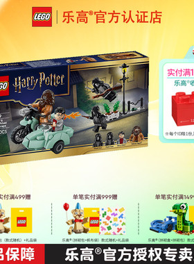 1月新品LEGO乐高76459海格与哈利的女贞路男孩女孩拼搭积木玩具