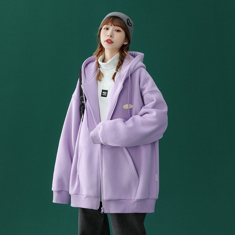 外套女短款春秋季2021新款ins潮开衫卫衣宽松夹克百搭早秋棒球服